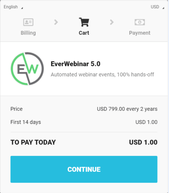 EverWebinar-Cart