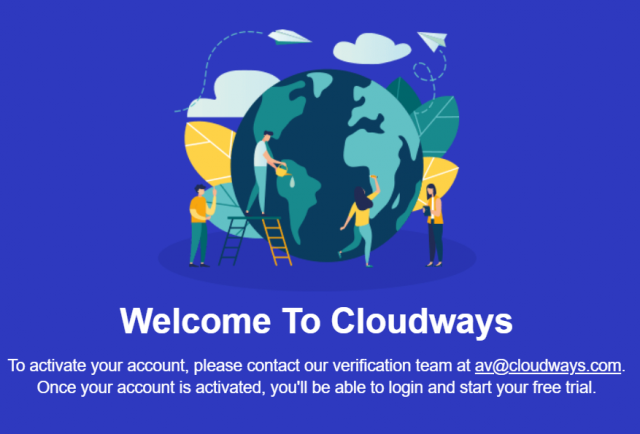 Cloudways Verification Code