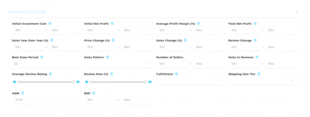 Viral Launch - Advanced Filters