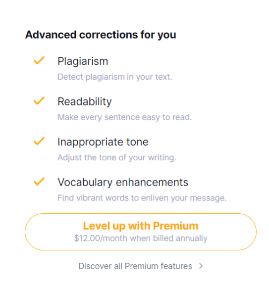 Grammarly - Premium Offer