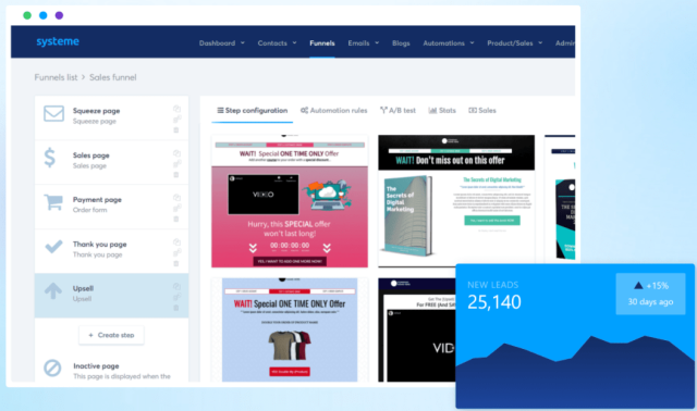 Systeme.io - Sales Funnel