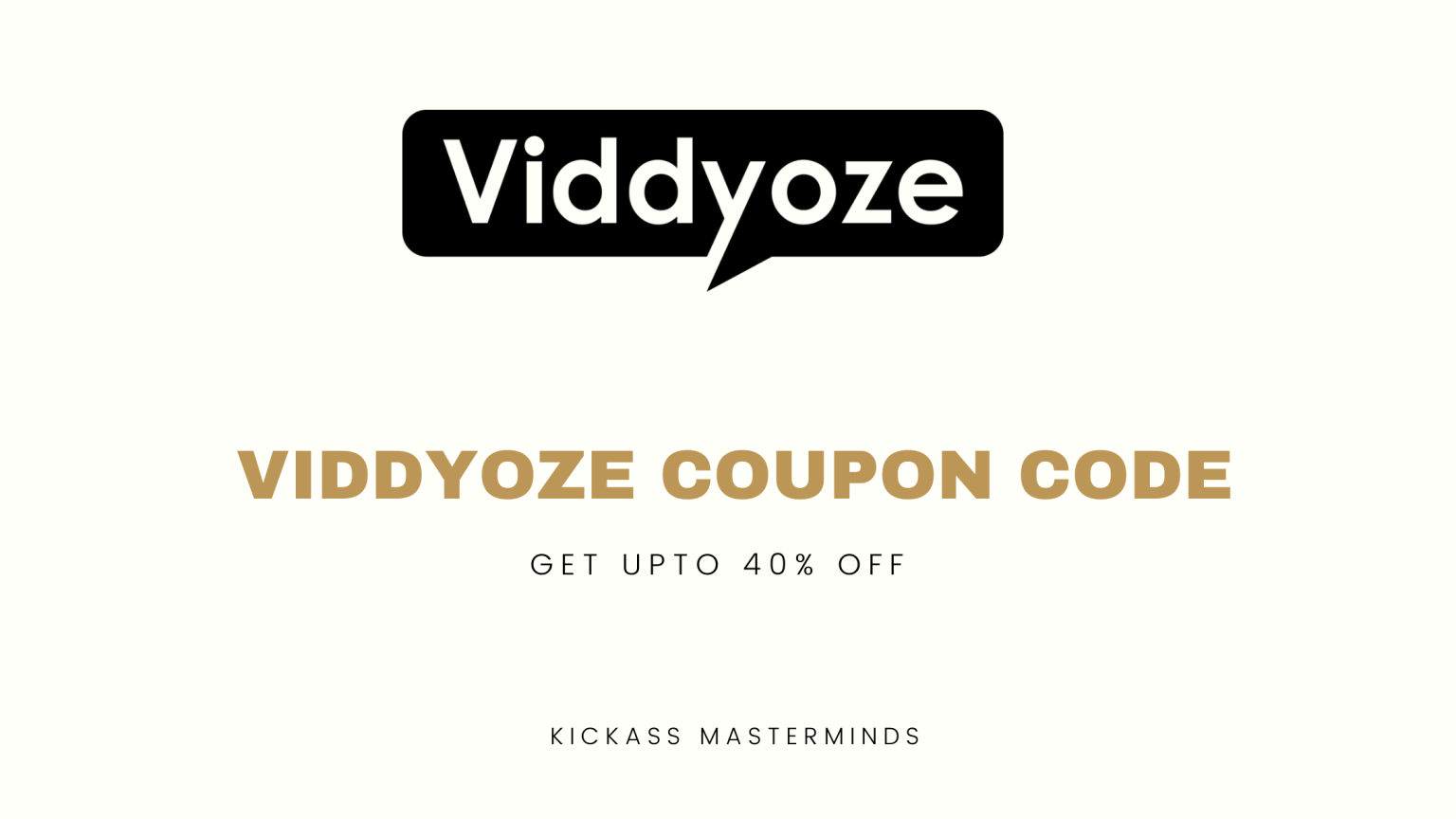 Viddyoze Coupon Code 2024: [Get Upto 47% OFF]