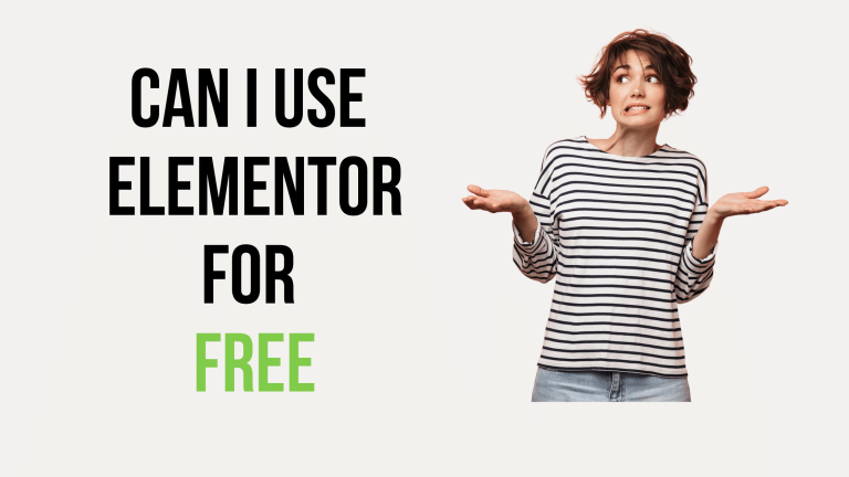 Can I use Elementor for Free