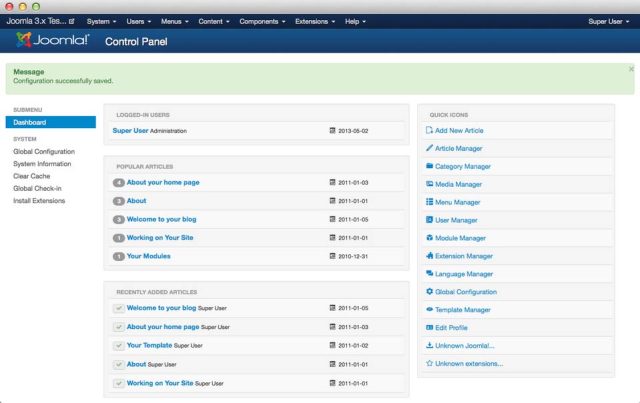 Joomla-Ease Of Use