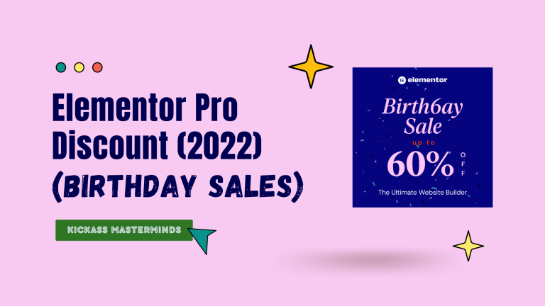 Elementor Pro Discount — Birthday Sales