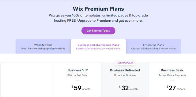  Wix - Business Plan