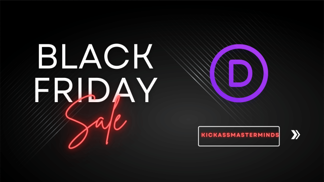 Divi Black Friday - KickAssMasterMinds