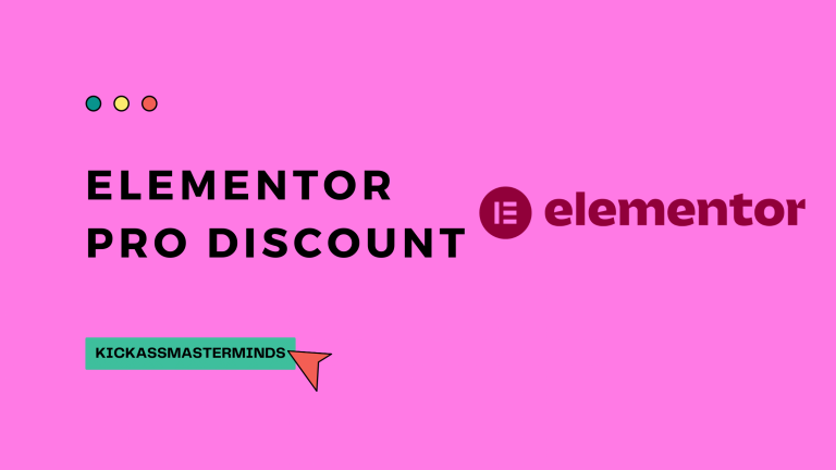 Elementor Pro Discount - KickAssMasterMinds
