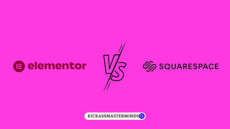Elementor vs Squarespace - KickAssMasterMinds