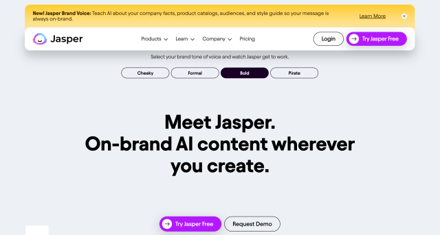  Jasper AI official