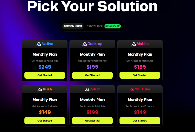 Adplexity Pricing Plans