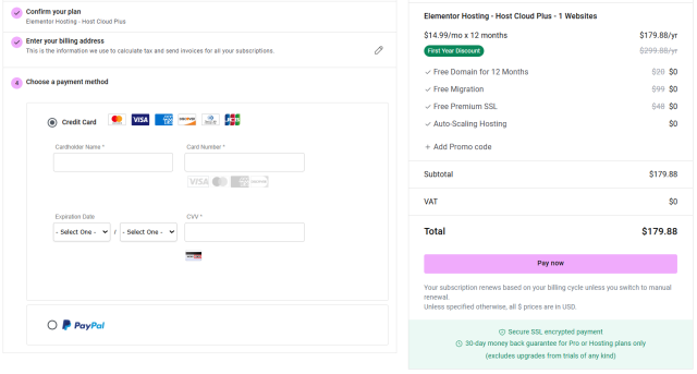 Enter Your Billing Details Enter Your Billing Details