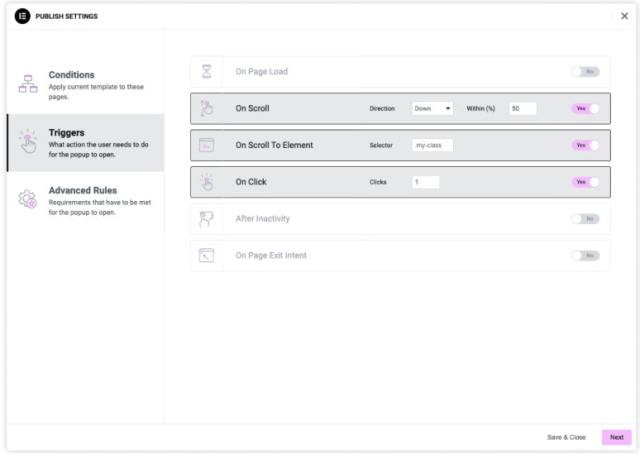 Popup Builder with Targeting Rules Popup Builder with Targeting Rules